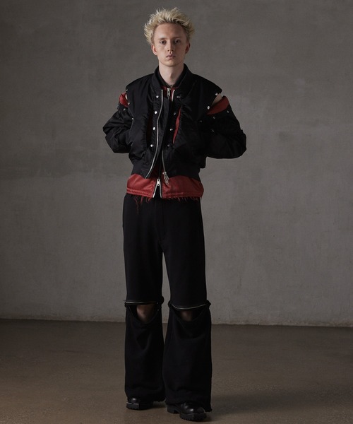 GRANCY スウェットパンツ ジャージ 「GRANCY」ZipDesign SweatPants