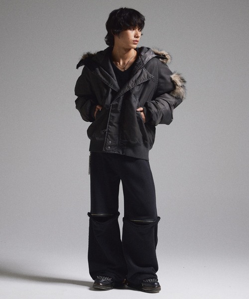 GRANCY スウェットパンツ ジャージ 「GRANCY」ZipDesign SweatPants
