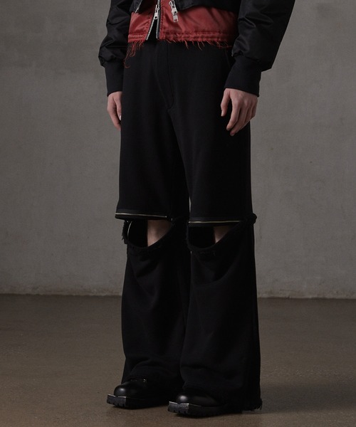 GRANCY スウェットパンツ ジャージ 「GRANCY」ZipDesign SweatPants