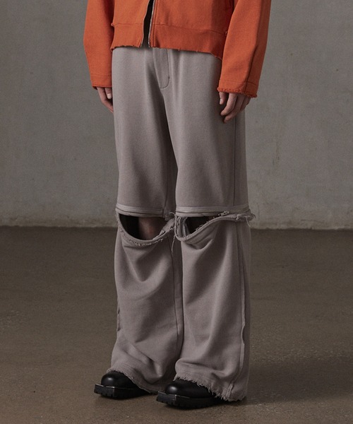 GRANCY スウェットパンツ ジャージ 「GRANCY」ZipDesign SweatPants