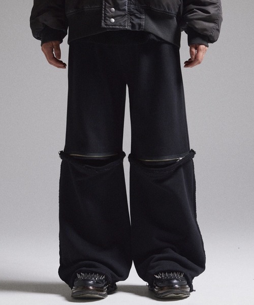 GRANCY スウェットパンツ ジャージ 「GRANCY」ZipDesign SweatPants