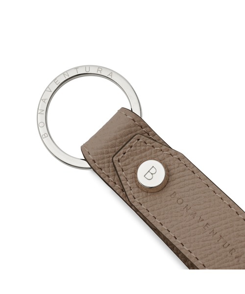 Bonaventura グレー レザー キーホルダー BONAVENTURA｜キーホルダー シュリンクレザー | Rakuten Fashion