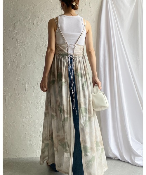 She's Closet ワンピース 「低身長向けサイズあり」ぼかし