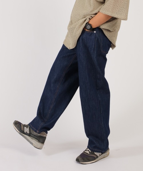 1chaku. ジーンズ バギーデニムパンツ メンズ : ZOZOTOWN Yahoo