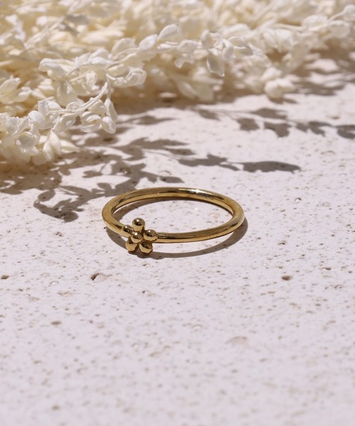 LHME 指輪 リング 「WEB限定」“Moment”プチフラワーリング/サージカル