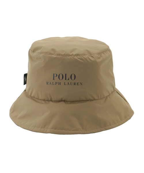 新品◎ポケッタブル レインハット”POLO BEAR”ベージュ POLO RALPH LAUREN（ポロ・ラルフローレン） 帽子 ハット レインハット
