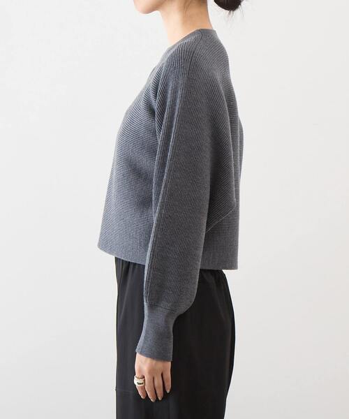 マルティニーク　フード付きニットプルオーバー martinique（マルティニーク） ニット セーター メリノウール