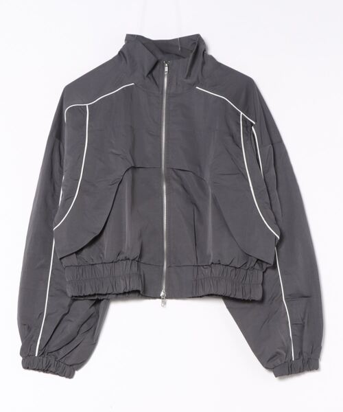 STYLEBLOCK ジャージ TNタフタ配色パイピングトラックジャケット