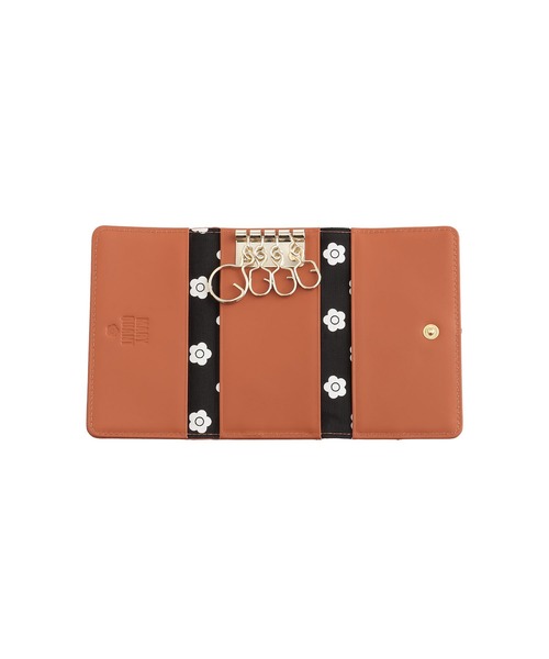 マルチカラーパッチワークキーケース MARY QUANT（マリークヮント） スマートキーケース キーケース