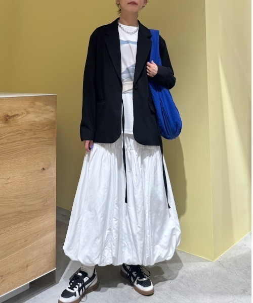 emmi 撥水ティアードボリュームスカート emmi｜eco 撥水ティアードボリュームスカート | Rakuten Fashion