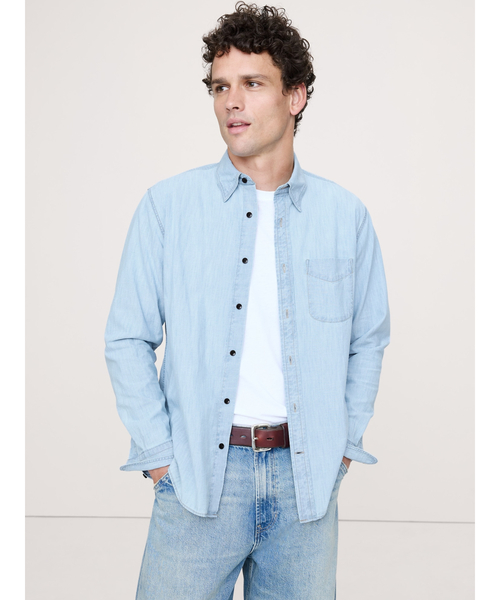 シャツ Albie シャンブレーシャツ メンズ : ZOZOTOWN Yahoo!店 - 通販