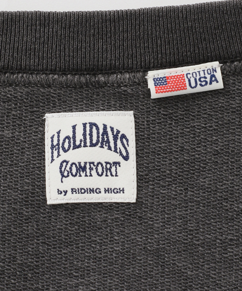 t*h様 holidaycomfortレリュームUSAコットンインレイウラケプル JOURNAL STANDARD relume tシャツ 「HOLIDAYS COMFORT」USA