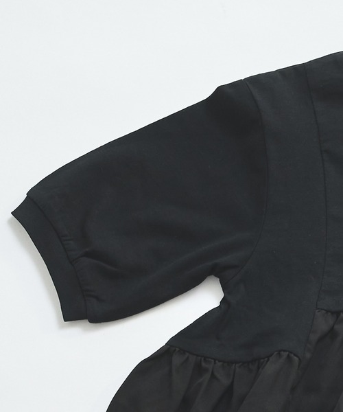 tシャツ 「リンクコーデ」ドッキングボリューム袖トップス キッズ 子供服 女の子 | pairmanon | 11