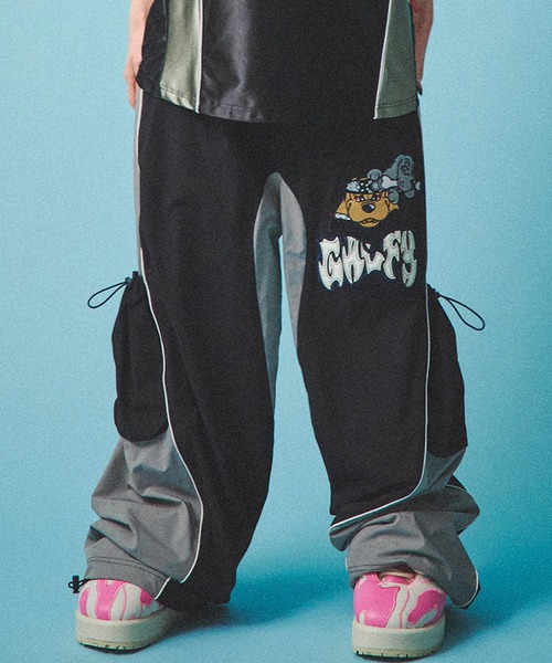 GALFY パンツ 「GALFY/ガルフィー」病みに争いしサイバーパンツ