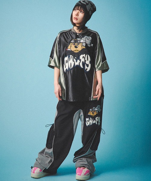 GALFY パンツ 「GALFY/ガルフィー」病みに争いしサイバーパンツ