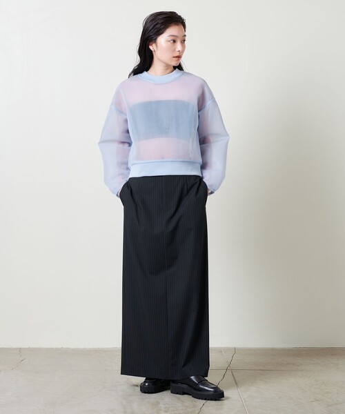 tシャツ 「MARW UNITED ARROWS」シアー ダンボール プルオーバー レディース MARW UNITED ARROWS tシャツ 「MARW ARROWS」シアー ダンボール