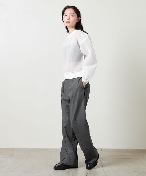 tシャツ 「MARW UNITED ARROWS」シアー ダンボール プルオーバー レディース MARW UNITED ARROWS tシャツ 「MARW ARROWS」シアー ダンボール