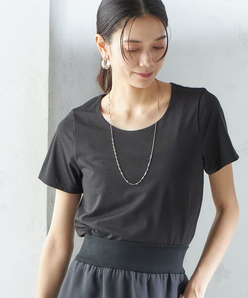 SHIPS for women / シップスウィメン 〈手洗い可能〉SORONA(R) クルーネック TEE 手洗い可能〉SORONA(R) クルーネック TEE （Tシャツ）｜SHIPS