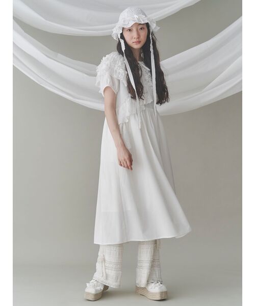 merry jenny ワンピース フリルコットンワンピース : ZOZOTOWN Yahoo