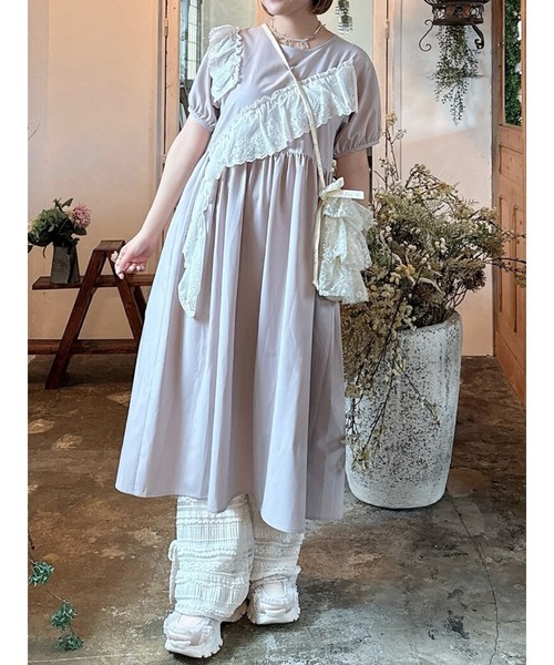 merry jenny（メリージェニー） ワンピース フリルコットンワンピース