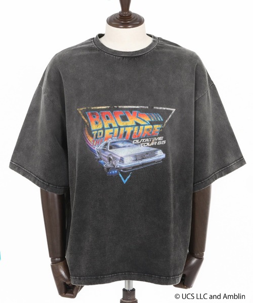 tシャツ 「ADAMPATEK/アダムパテック」「BACK TO THE FUTURE」DeLoreanT/バックトゥザフューチャーコラボTシャツ レ ADAM PATEK tシャツ ADAMPATEK/ 「BACK TO THE FUTURE