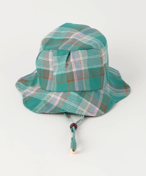 green label relaxing 帽子 ハット チェック バケットハット