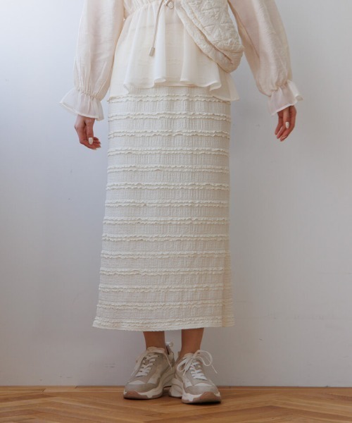 NYコレクション 定価15万 たっぷりふわふわ花びらシフォンフリルスカート NYコレクション 定価15万 たっぷりふわふわ花びらシフォンフリル