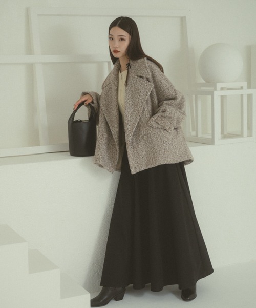 「VANNIE U」 ジャケット FREE アイボリー レディース_画像3