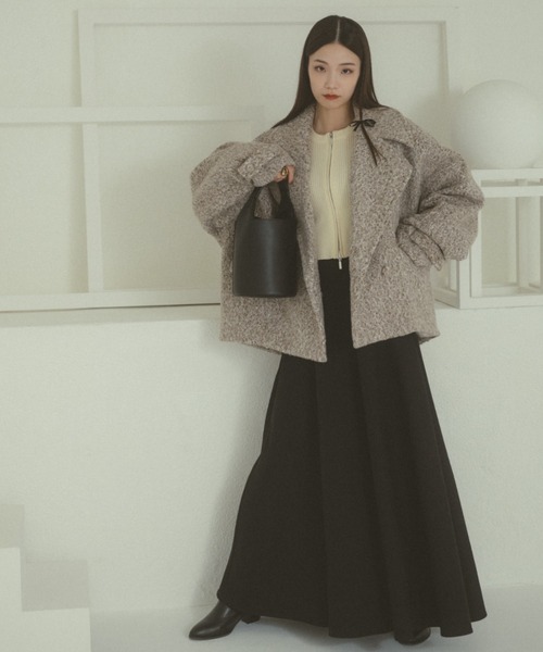 「VANNIE U」 ジャケット FREE アイボリー レディース_画像4