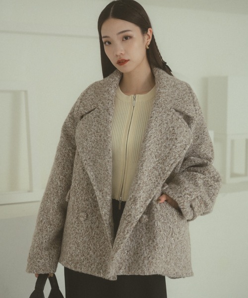 「VANNIE U」 ジャケット FREE アイボリー レディース_画像5