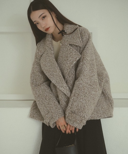 「VANNIE U」 ジャケット FREE アイボリー レディース_画像6