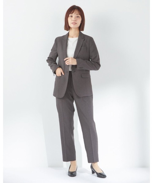 洗えるジャケット スーツ　セットアップ SUIT SELECT セットアップ 「洗えるスーツセット」1釦ジャケット