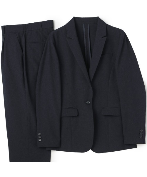 SUIT SELECT セットアップ 「洗えるスーツセット」1釦ジャケット