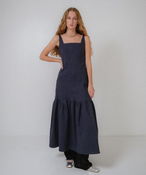 ワンピース mai 150dt Khadi Front Tuck One-piece – マザーハウス 公式サイト