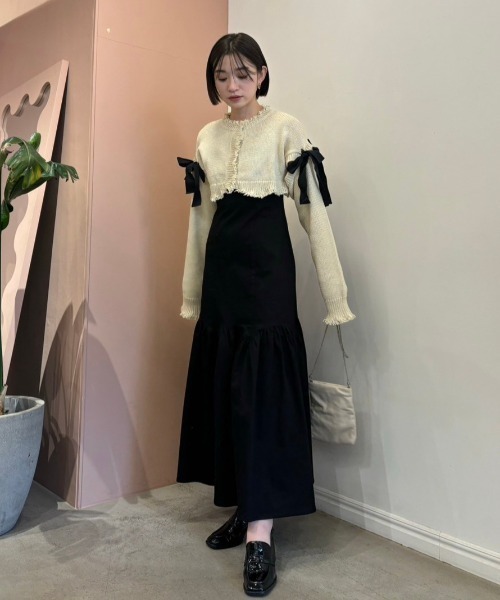 HONEY MI HONEY（ハニーミーハニー） ワンピース stretch denim one