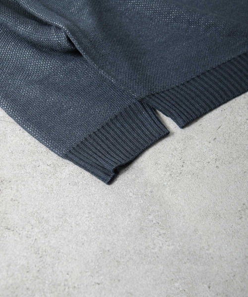 「CORISCO」 長袖ニット LARGE アッシュ レディース_画像8