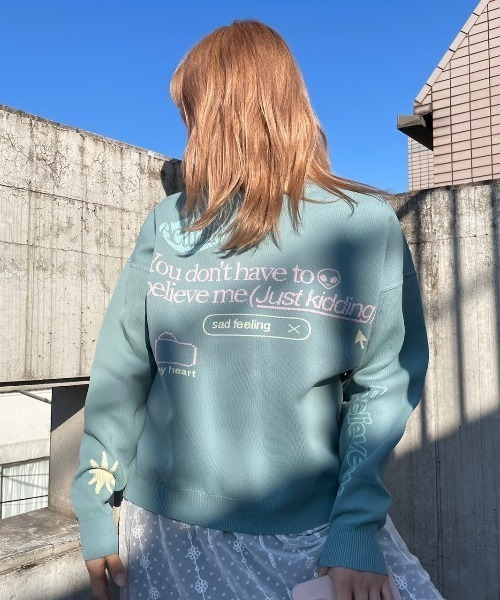 トレーナー スウェット Jumper Believe レディース メンズ
