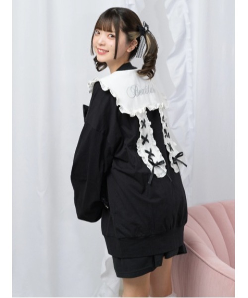 Ank Rouge tシャツ うさちゃんくまちゃんアーム付きBIGTE