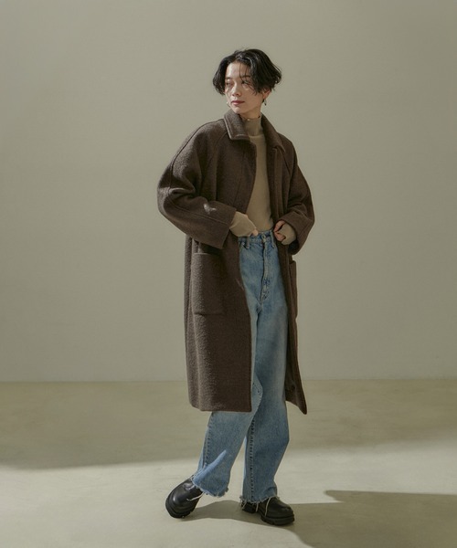 SALON adam et rope'（サロン アダム エ ロペ） ステンカラーコート