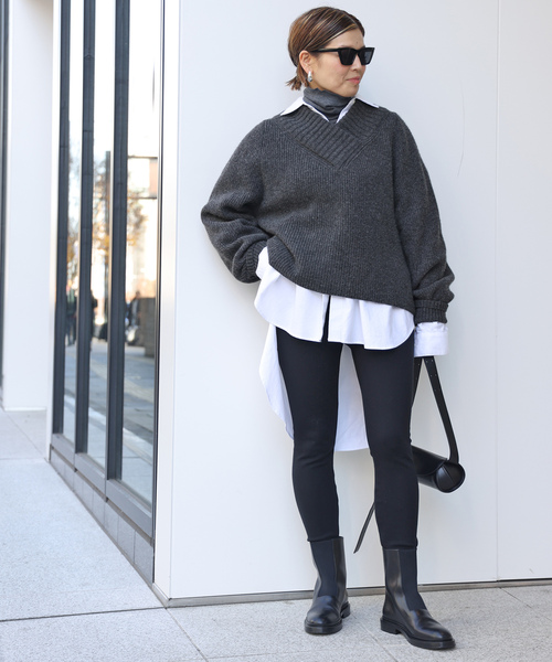 Deuxieme Classe（ドゥーズィエムクラス） Vネックニット FREE