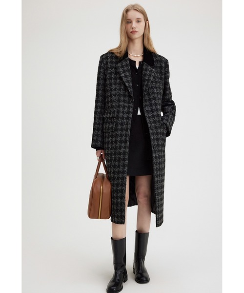 Fano studios ブラック Fano Studios」 チェスターコート M ブラック レディース : ZOZOTOWN