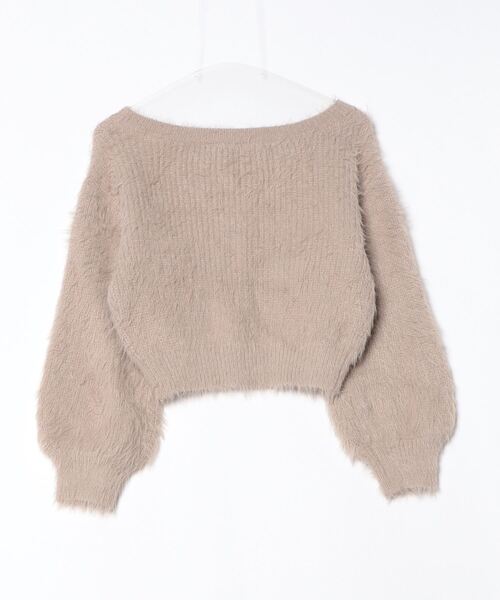 「atmos」 ニットカーディガン FREE ベージュ レディース_画像2