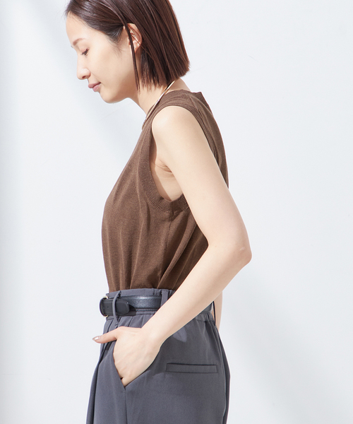 新品未使用　JOURNAL STANDARD　トップス　ニット　セーター journal standard L'essage ニット セーター ニットノースリーブ