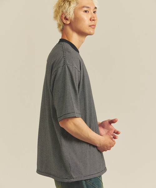 Healthknit（ヘルスニット） tシャツ Healthknit NARROW BORDER JERSEY