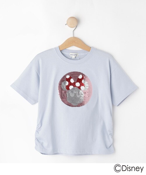 Disney（ディズニー） tシャツ 「DISNEY」スパンコールTシャツ キッズ 