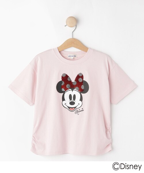 Disney（ディズニー） tシャツ 「DISNEY」スパンコールTシャツ キッズ 