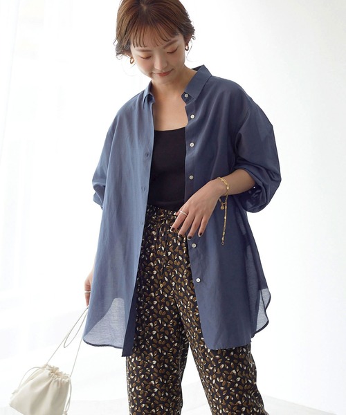 「IENA」 長袖シャツ FREE ベージュ レディース SLOBE IENA 「SLOBE IENA」 長袖シャツ FREE ベージュ