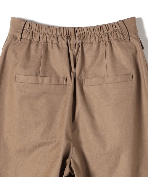 アーガ Aga ドライメランジ千鳥ラインパンツ （ダークブラウン