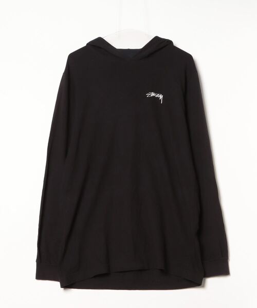 STUSSY ブラック パーカー M Stussy ブラック ジップアップパーカー M - メルカリ