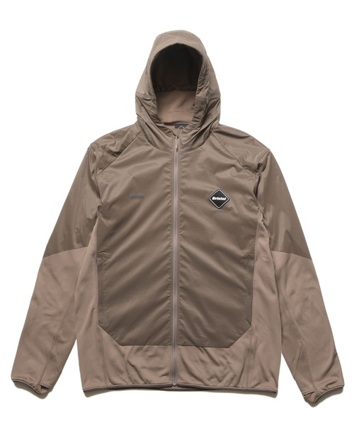 美品 25AW FCRB GRID FLEECE HYBRID HOODIE F.C.Real Bristol（エフシーレアルブリストル） パーカー GRID FLEECE